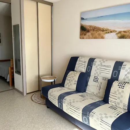 Studio Cabine Classe 1 Etoile Avec Balcon, Ascenseur Et Garage Proche Plages Et Commerces - Fr-1-539-32 *