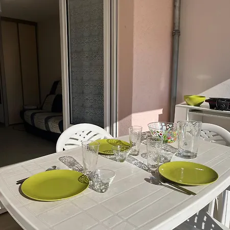 Studio Cabine Classe 1 Etoile Avec Balcon, Ascenseur Et Garage Proche Plages Et Commerces - Fr-1-539-32 Apartmán *